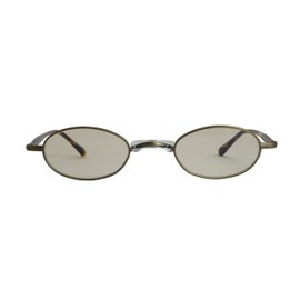 Sabae KR-307 AGD Titanium Frame PC Glasses, Blue Light Cut, One Mountain Type, Oval