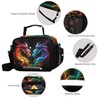 KFBE Color Flame Dragon Kids Lunch Box Insulated Lunch Bags