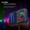 Universal Bluetooth V5.0 FM Transmitter Wireless Car Adapter Screen QC3.0