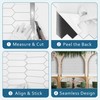 SUNWINGS Backsplash for Kitchen Peel and Stick, Stone Composite Self