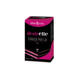 ERBA VITA Desirelle integratore alimentare tonico per lei a base di estratti vegetali, L-Arginina e Vitamine - Formato 30 Compresse