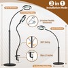 8X Magnifying Glass with Light and Stand, Krstlv 24" Flexible