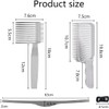 3 Pcs Barber Combs, Barber Combs with Hair Trimming Guide,