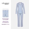 Lascana Women's Vivance Dreams Soft Cotton Pyjamas in Timeless Striped