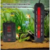 Buinto Aquarium Heater, 1200W Fish Tank Heater, Double Tube Heating