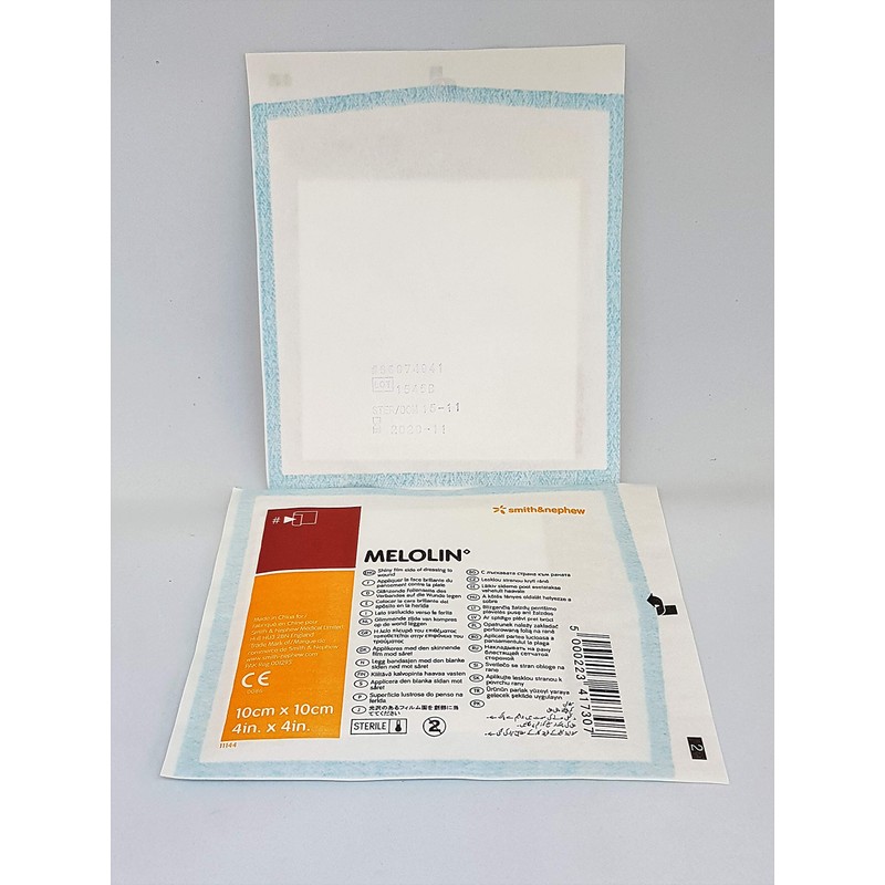 Melolin 10cm x 10cm Sterile Non Adherent Dressings Pack of