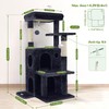 Globlazer Cat Tree Tower for Indoor Cats, 50-inch Adult Cat