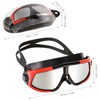 Professional Swim Goggles Women Men Adjustable Anti-Fog Wide View Swimming