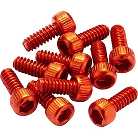 Reverse Escape Pro + Black One Pedal Aluminium Pin Set US Orange