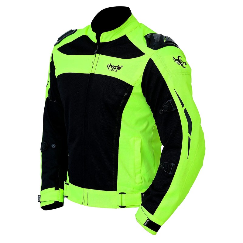ChoCho Track Men's Summer Motorcycle Jacket with Armor Protection (Large,