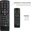 LEYF Universal 7-in-1 Remote Control Compatible with DVB-T TNT Receiver