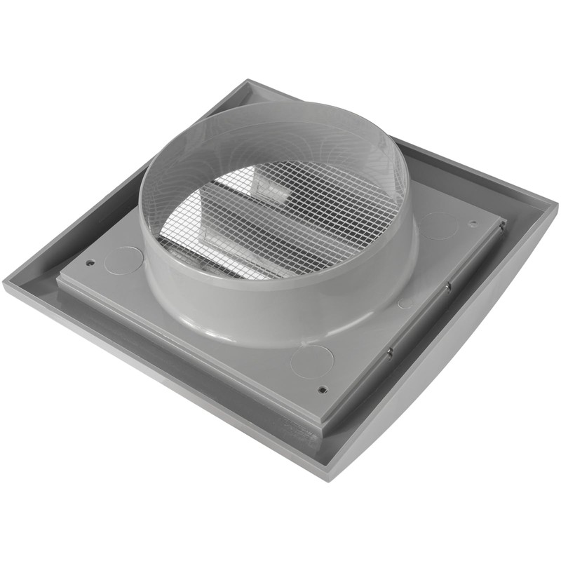 Vent Systems 100 mm (153 x 148) Grey Vent Cover
