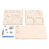 Robot Arm Building Toy Hydraulic Wooden Mechanical Model Tool Set