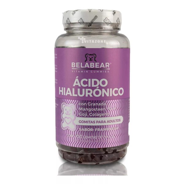 Solanum Ácido Hialurónico 100 Gomitas Belabear Colágeno