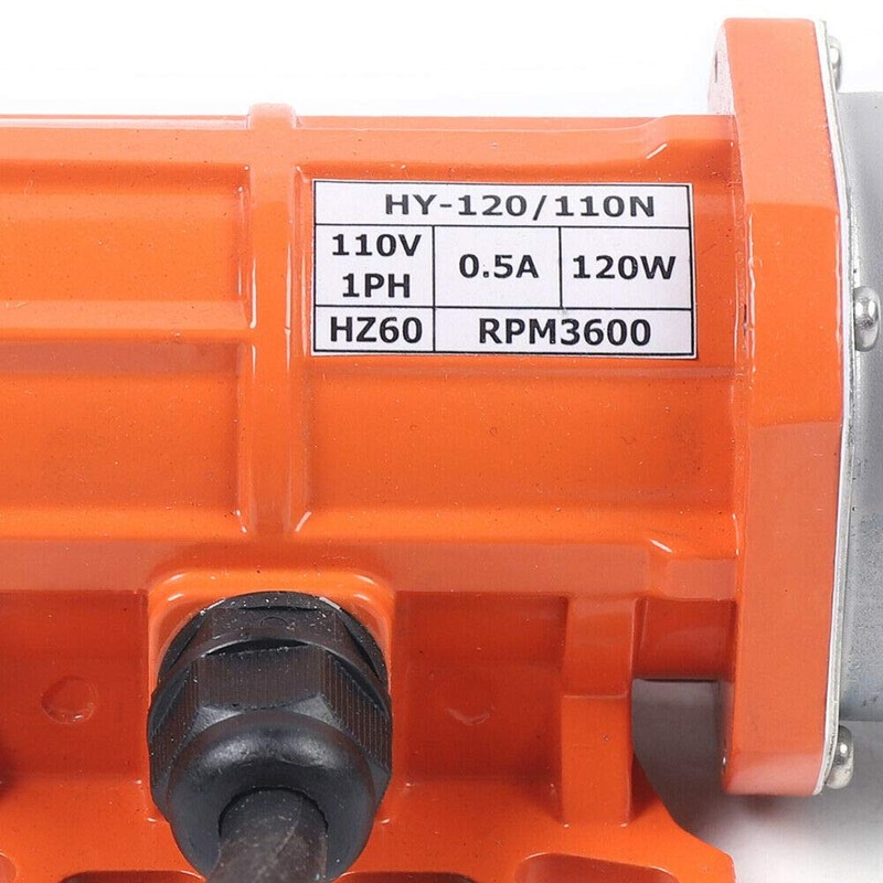 120W 110V Vibration Motor Single Phase Vibrating Motor Aluminum Alloy