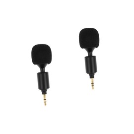 OSALADI 2pcs Bendable Live Streaming Microphone for Laptop Tablet and Computer Multi-Functional Mic for Gaming Voice Calls and Video Recording