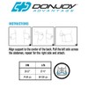 DonJoy DA161SR01-WHT-S/M Abdominal Support Three Panel Elastic Wrap for Strain,