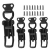OSVJE 4 Pack Heavy Duty Toggle Clamp, Adjustable Black Toggle