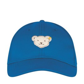Steiff Toddler Unisex Baseball Cap Embroidered Outdoor Cap Teddy Bear, Bright Cobalt