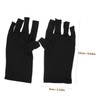 Mikinona 2 Pairs UV Protection Gloves for Gel Nails Manicure