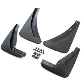 Premium Heavy Duty Molded 2015-2017 Compatible with Dodge Challenger Mud Flaps Mud Guards Splash Front Rear Molded 4pc Set