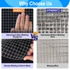 KANERS Black Vinyl Coated Wire Mesh PVC Hardware Cloth 1/2