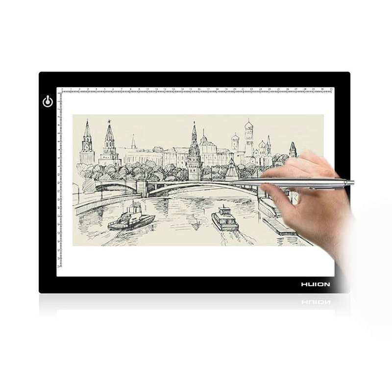 Huion L4S Protable Ultra-thin LED Light Pad Acrylic Panel LED