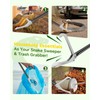 SMOQIO Snake Grabber Tool, 59in Professional Snake Tongs, All-Aluminum Alloy