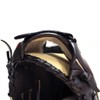 JL-120 rh vinyl baseball glove, outfield, size 12', RH, black