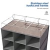 coastal rose Hanging Shoe Organizer, 30 Sections Hanging Shoe Organizer