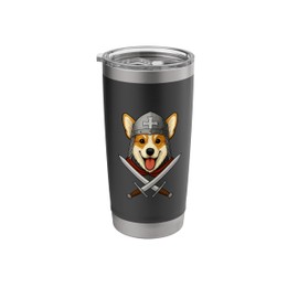 Corgi Knight Stainless Steel Insulated Tumbler