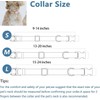 Adjustable Cotton Dog Collar, Soft Fabric Dog Collar with Metal
