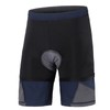 2 In 1 Padded Bike Shorts with Pockets Men Breathable