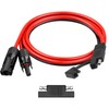 Kimbluth SAE Extension Cable 3FT 10AWG Quick Disconnect Wire SAE