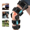 Dnogjo Hinged Knee Brace for Women&Men, Knee Brace with Side