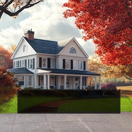 Driveway Net Fence Gate Mesh - Outdoor Barrier Portable for Backyard Yard - Gates Stop Ball Basketball Dogs Pool Garage Area Guard