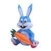 1.2 m Easter Inflatables Rabbit Cartoon Cute Fun Innovative Blow