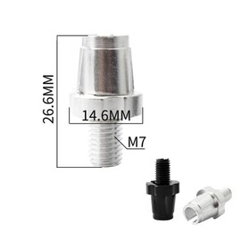 JKKzzLIE 6 Pcs M7 7mm Brake Lever Adjusting Regulator Screws Adjusting Screw for Mountain Road Bike MTB Bikes Cable Adjusters Bolts Brake Parts Mountain Bike Fixed Gear Folding Bike Accessories