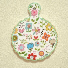 Wall Mounted Pot Plate Trivet (Nordic Pattern JYA-3019)