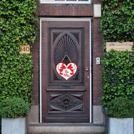 Valentines Day Door Decoration Sign, Bee Mine Spring Door Decor for Valentines Day Gift, Wooden Hanging Porch Sign for Wreath Holiday Decor