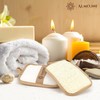 Almooni Premium Egyptian Exfoliating Loofah Pad Body Scrubber - Rectangular