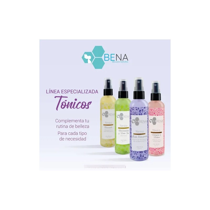 Kit Tónicos Faciales Humectación Anti Edad Y Anti Acné