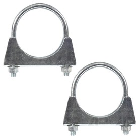 2x Exhaust Silencer Clamp 66mm M8 x 1.25mm Replacement for Allis Chalmers Various Tractor