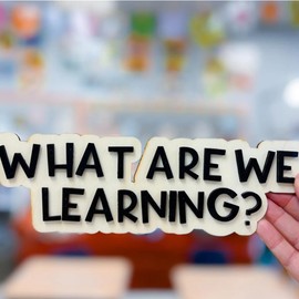 White Board Magnetic Labels, 7 Wood Classroom White Board Magnets Classroom Objectives Display Classroom Labels, First Year Teacher, Teacher Appreciation Gift, Back to School