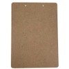Clipboards A4 Pack of 3 Wooden Low Profile Perfect for