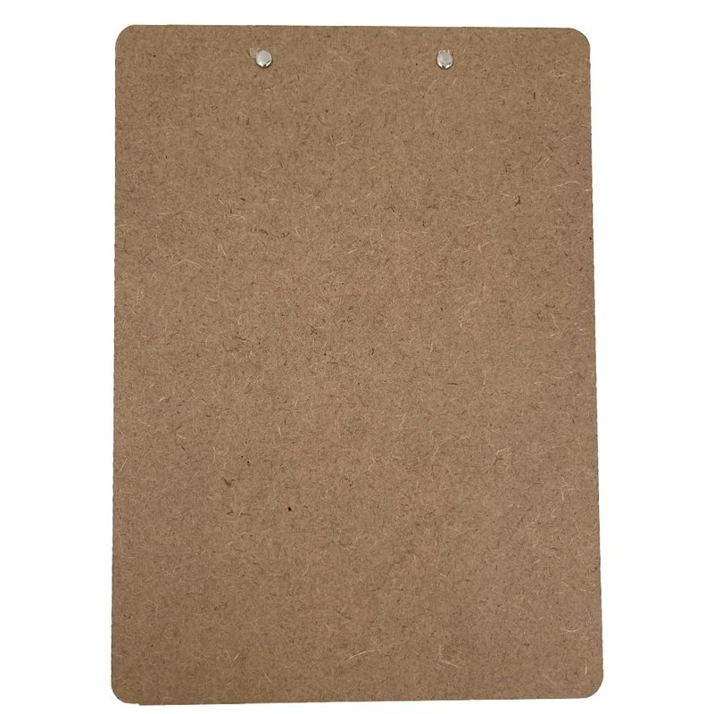 Clipboards A4 Pack of 3 Wooden Low Profile Perfect for