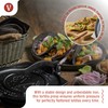 Victoria 8-Inch Cast Iron Tortilla Press HD Spherrous, Commercial-Grade Cast