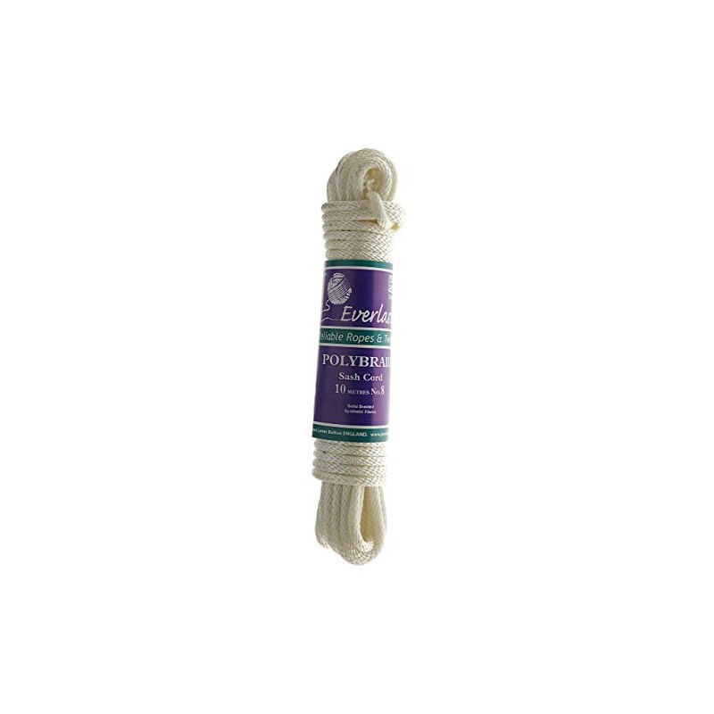 Quality Everlasto Polybraid Polypropylene Sash Cord No.8 (6.5mm) x 10M