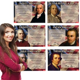Teacher's Discovery Founding Fathers ~ Set of 11 Posters