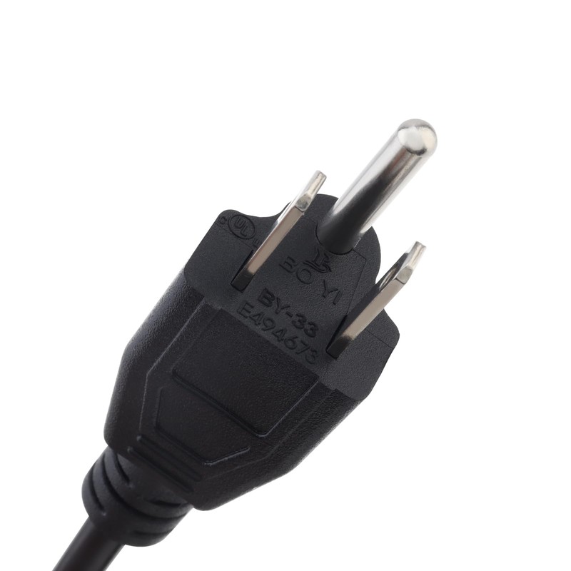 RTNLIT 3-Prong Power Cord with Open Wiring & On/Off Switch(6ft,